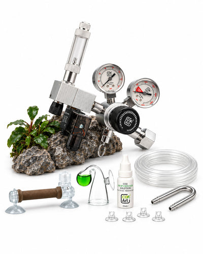 Nuovo Sistema CO2 Completo per Acquario Pro-Elite Series V2 con Diffusore Flux_ da Interno