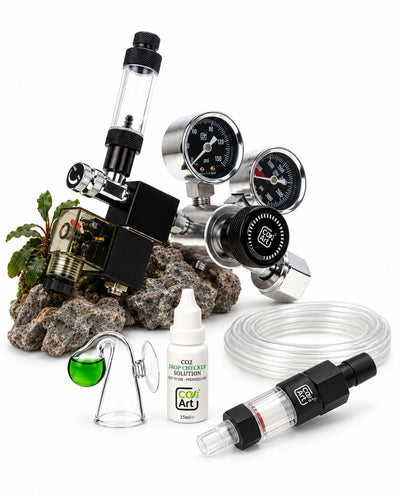 Sistema CO2 Completo per Acquario Pro-SE Series con Nuovo Diffusore CO2 Inline